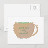 どうもありがとう ポストカード (正面/裏面)