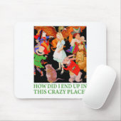 どうやってこの場所に熱狂する来た？ マウスパッド (マウス)