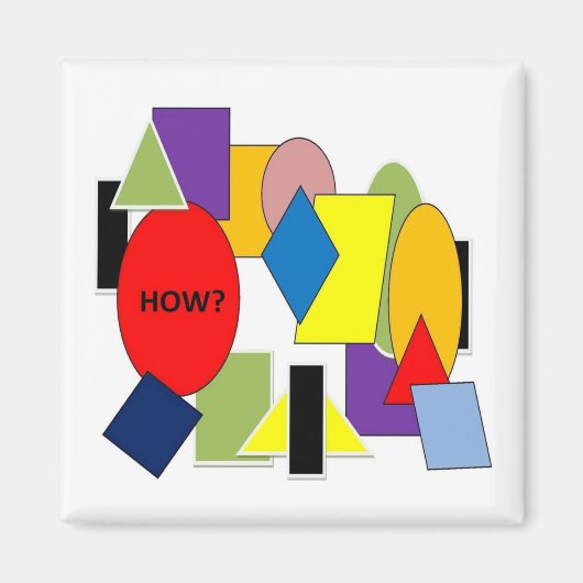 どうやって？ マグネット (正面)