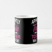 どうやら私たちは一緒にいる時に困っているようだ コーヒーマグカップ (中央)