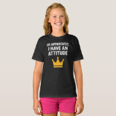 どうやら私には態度があるらしいTシャツ Tシャツ (正面フル)