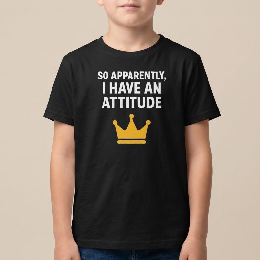 どうやら私には態度があるらしいTシャツ Tシャツ