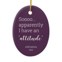 どうやら私は態度を取っているようだおもしろい