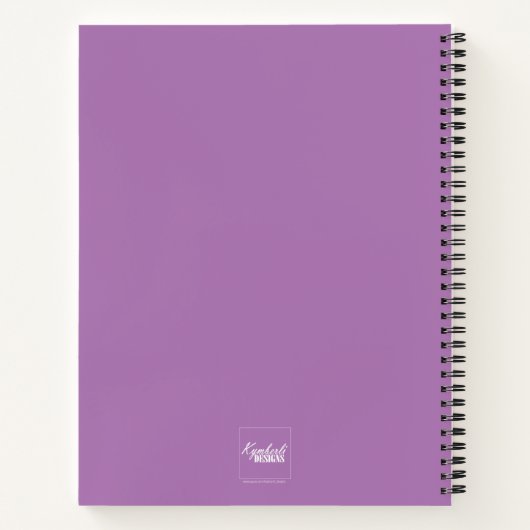 どうやら私は態度を取っているようだおもしろい ノートブック (裏面)