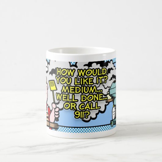 どう思う? コーヒーマグカップ (中央)