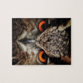 どう猛なフクロウ ジグソーパズル (横)