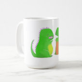 どう猛にかわいいマグ コーヒーマグカップ (正面左)