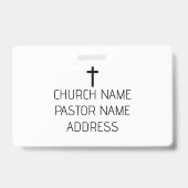 どう祈する？クリスチャン バッジ (裏面)