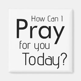 どう祈する？クリスチャン マグネット