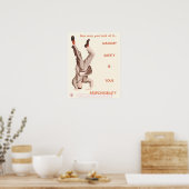 どう見ても ポスター (キッチン)