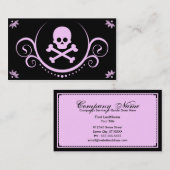 どくろ印の洗練 名刺 (正面/裏面)