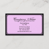 どくろ印の洗練 名刺 (裏面)