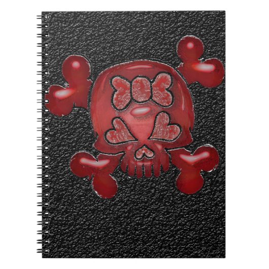 どくろ印の都市構成 ノートブック (正面)