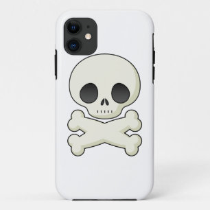 どくろ印のemoのかわいいのかわいいゴシックのスカル iPhone 11 ケース