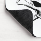 どくろ印のmousepad マウスパッド (コーナー)