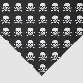 どくろ印パターン 薄葉紙 (詳細)