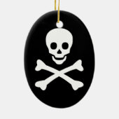 どくろ印 セラミックオーナメント (裏面)