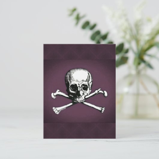 どくろ印 ポストカード (スタンド正面)