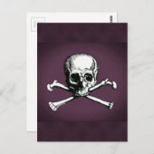 どくろ印 ポストカード (正面/裏面)