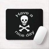 どくろ印 マウスパッド (マウス)