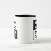 どくろ印 マグカップ (中央)