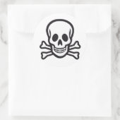 どくろ印 ラウンドシール (バッグ)