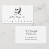 どくろ印 名刺 (正面/裏面)