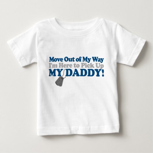 どけ！ ベビーTシャツ (正面)