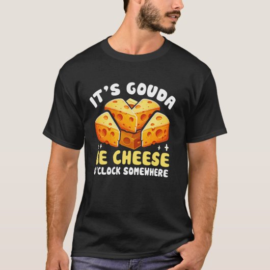 どこかでチーズの鐘が鳴っているに違いない Tシャツ (正面)