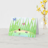 どこかで我々が知っている – カード (黄色い花)