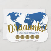 どこかで誰かが５時だって！ 招待状 (正面)