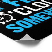 どこかで魚が時を刻んでいる ポスター (角)