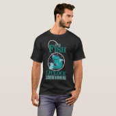 どこかで魚が釣れる時間だ Tシャツ (正面フル)