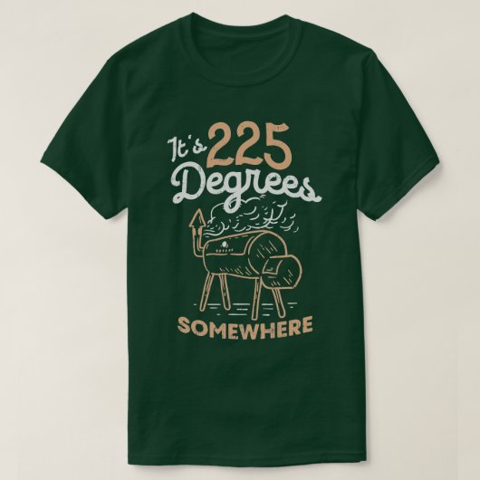 どこかで225度だ Tシャツ (デザイン正面)