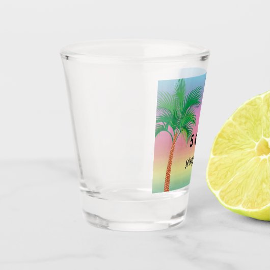 どこかで5時だ |トロピカルショットグラス ショットグラス (左)