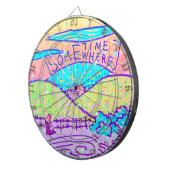 どこかで/いつかカラフルを読む ダーツボード (正面右)