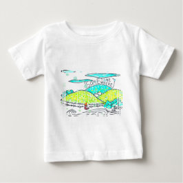 どこかで/いつか夢の漫画 ベビーTシャツ