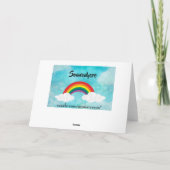 どこかで カード (裏面)