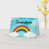 どこかで カード (黄色い花)