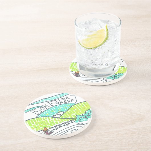 どこかで コースター (側面)