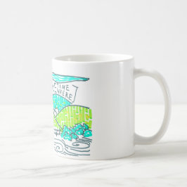 どこかで コーヒーマグカップ