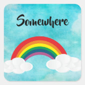 どこかで スクエアシール (正面)