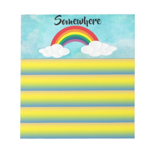 どこかで ノートパッド (正面)