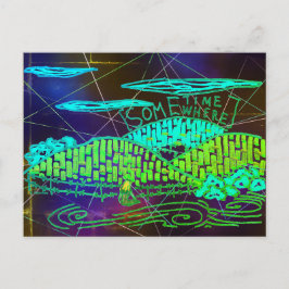 どこかで ポストカード