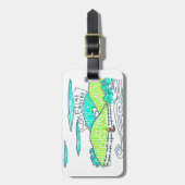 どこかで ラゲッジタグ (正面縦)