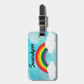 どこかで ラゲッジタグ (正面縦)