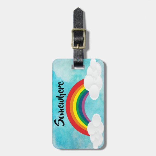 どこかで ラゲッジタグ (正面縦)