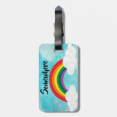 どこかで ラゲッジタグ (裏面縦)