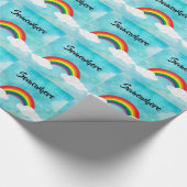 どこかで ラッピングペーパー (角)