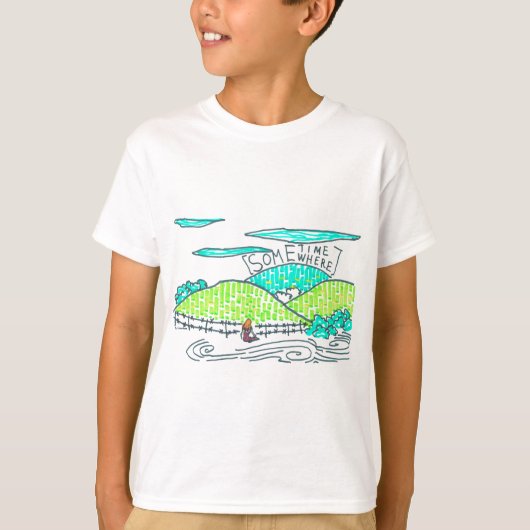 どこかで Tシャツ (正面)